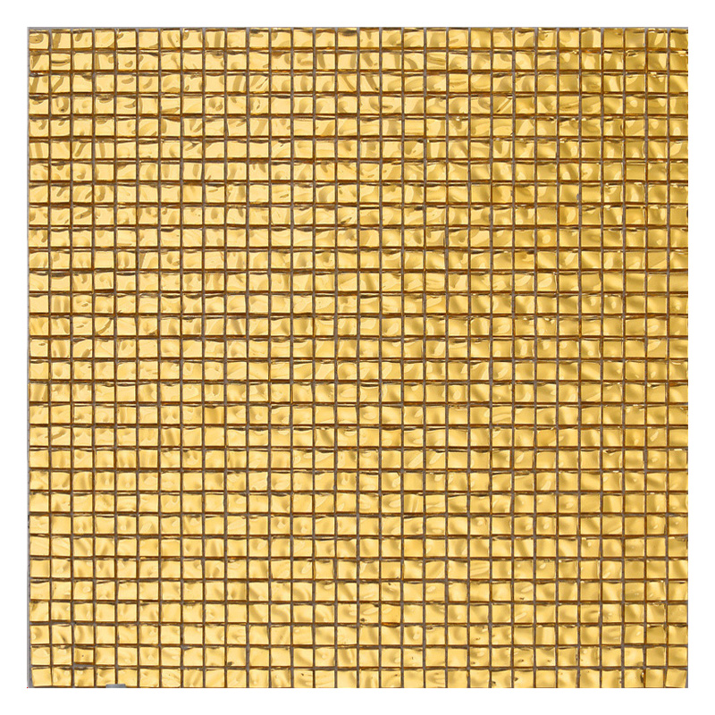 Zf02 10 Same Rose Gold Mosaic Tile, Gold Mosaic Tiles