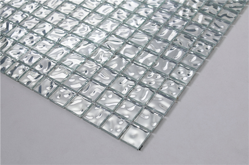 ZF04-20 silver foil glass mosaic tiles wholesale best sale to Australia ...